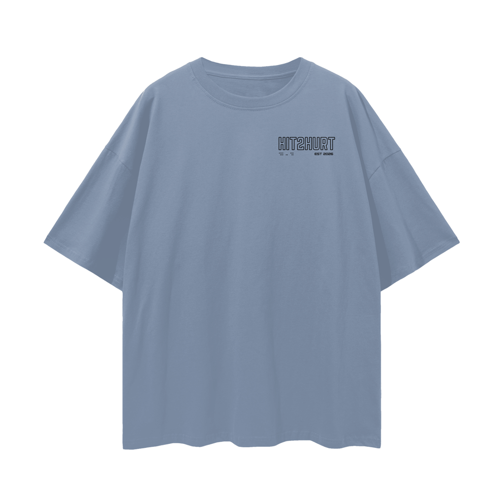 HIT2HURT 'Rugby Nation' Essential Oversized T-Shirt ODMPOD
