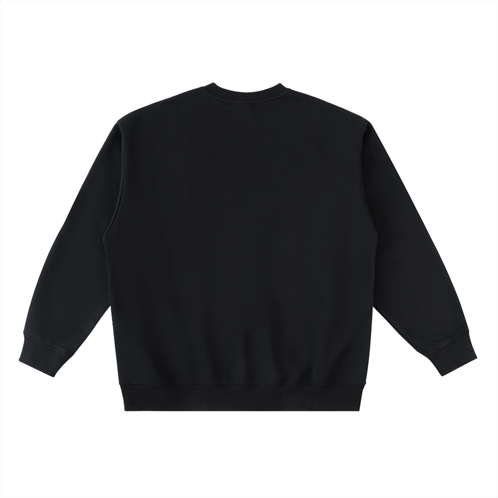 HIT2HURT Edition 1 Oversized Crewneck Taped Sweatshirt - HIT2HURT