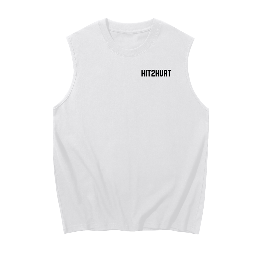 HIT2HURT Edition 1 Sleeveless Cotton Singlet - HIT2HURT