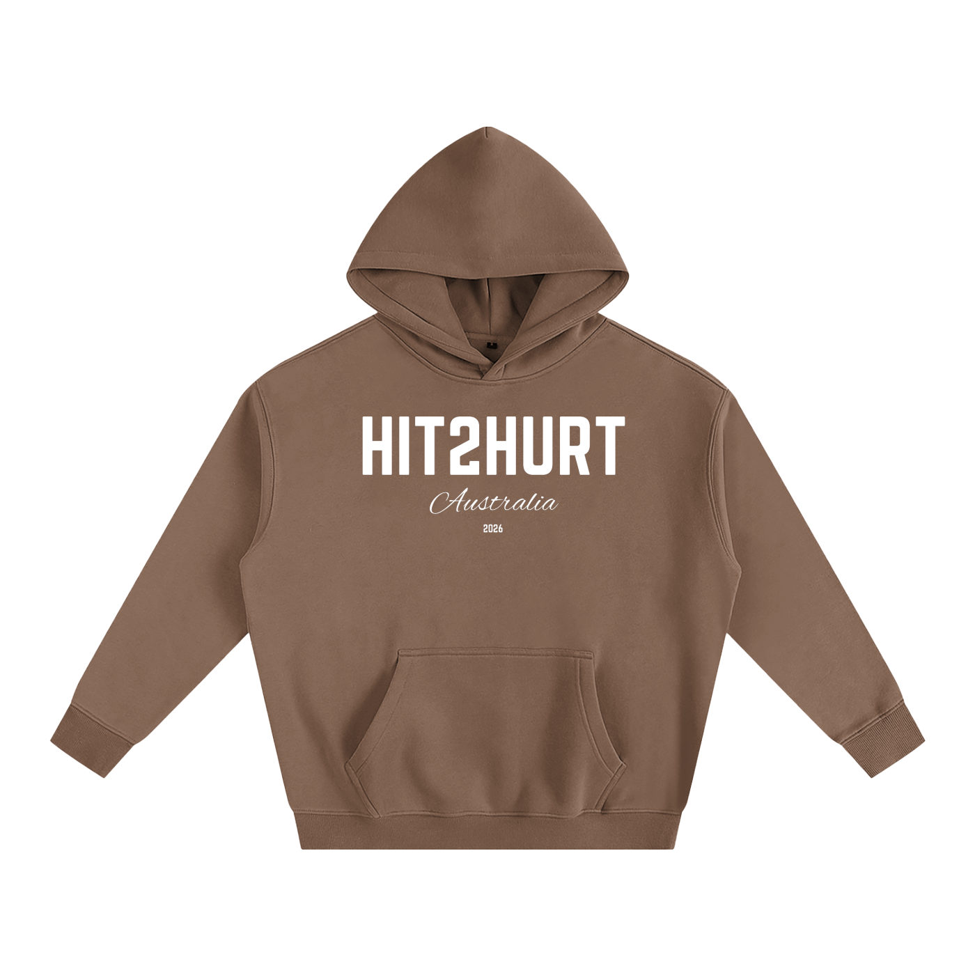 HIT2HURT 'Australia' Oversized Fleeced Hoodie ODMPOD