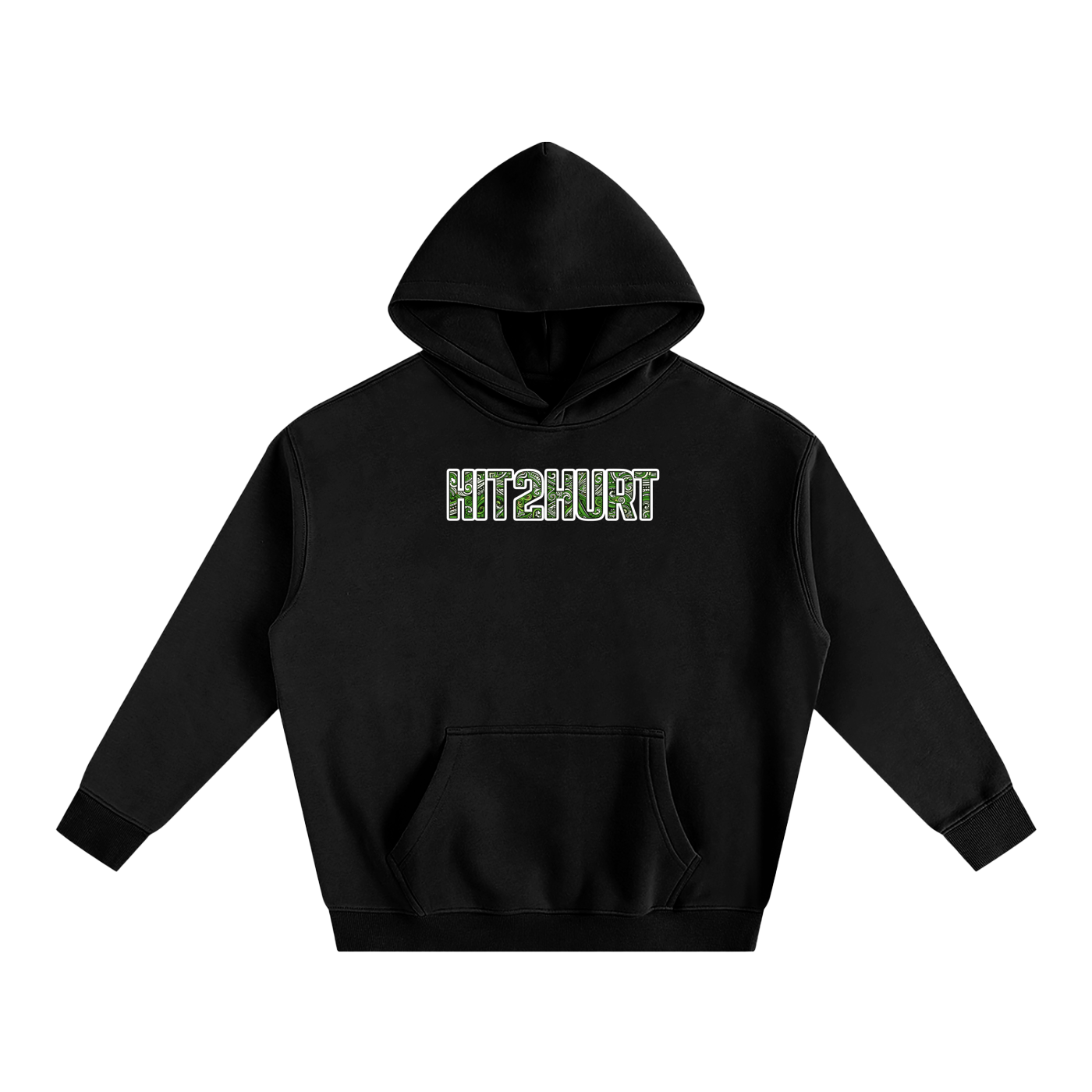 HIT2HURT 'Maori All-Stars' Oversized Fleeced Hoodie ODMPOD