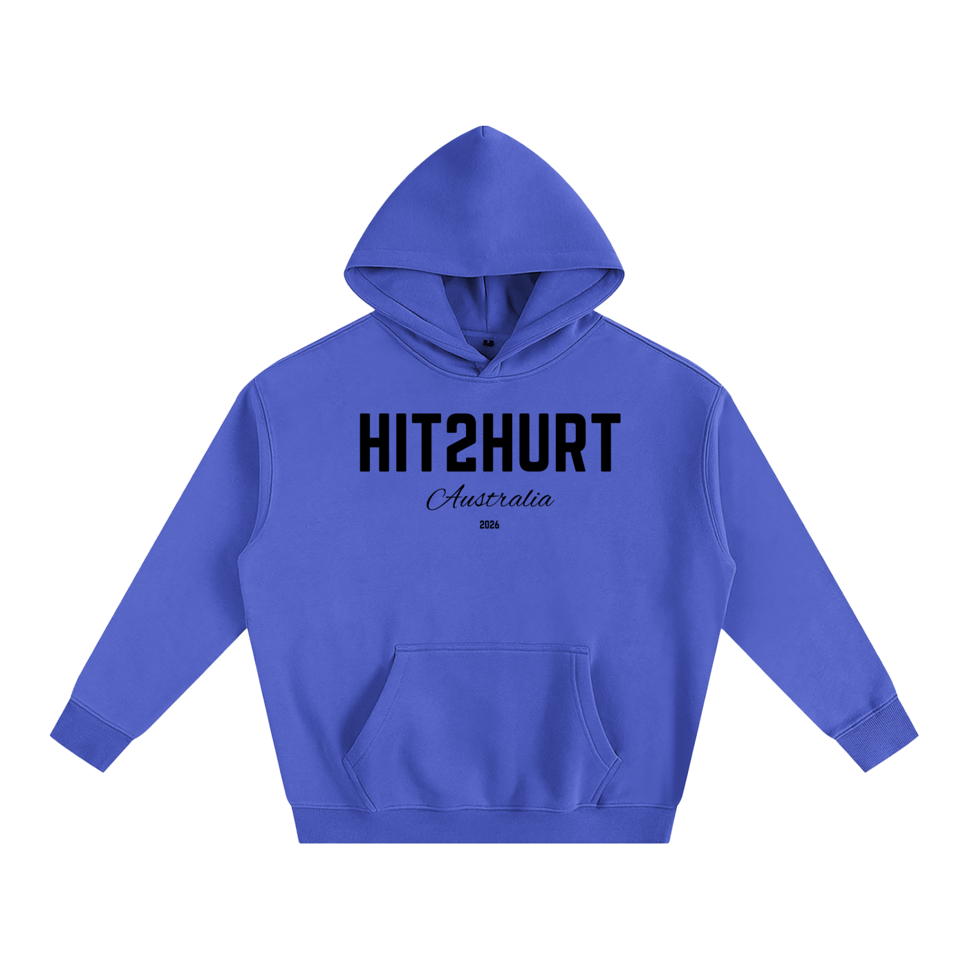 HIT2HURT 'Australia' Oversized Fleeced Hoodie ODMPOD