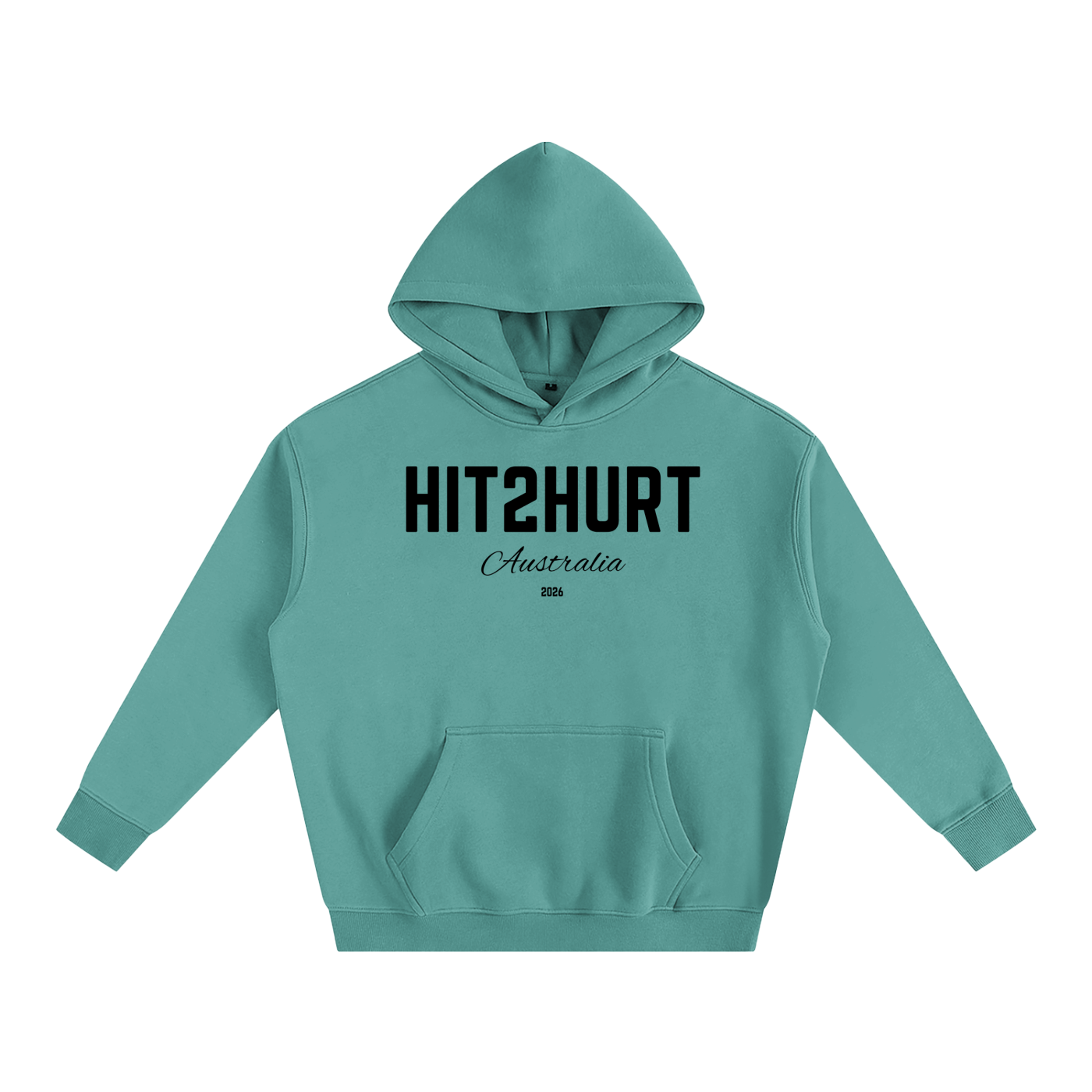 HIT2HURT 'Australia' Oversized Fleeced Hoodie ODMPOD