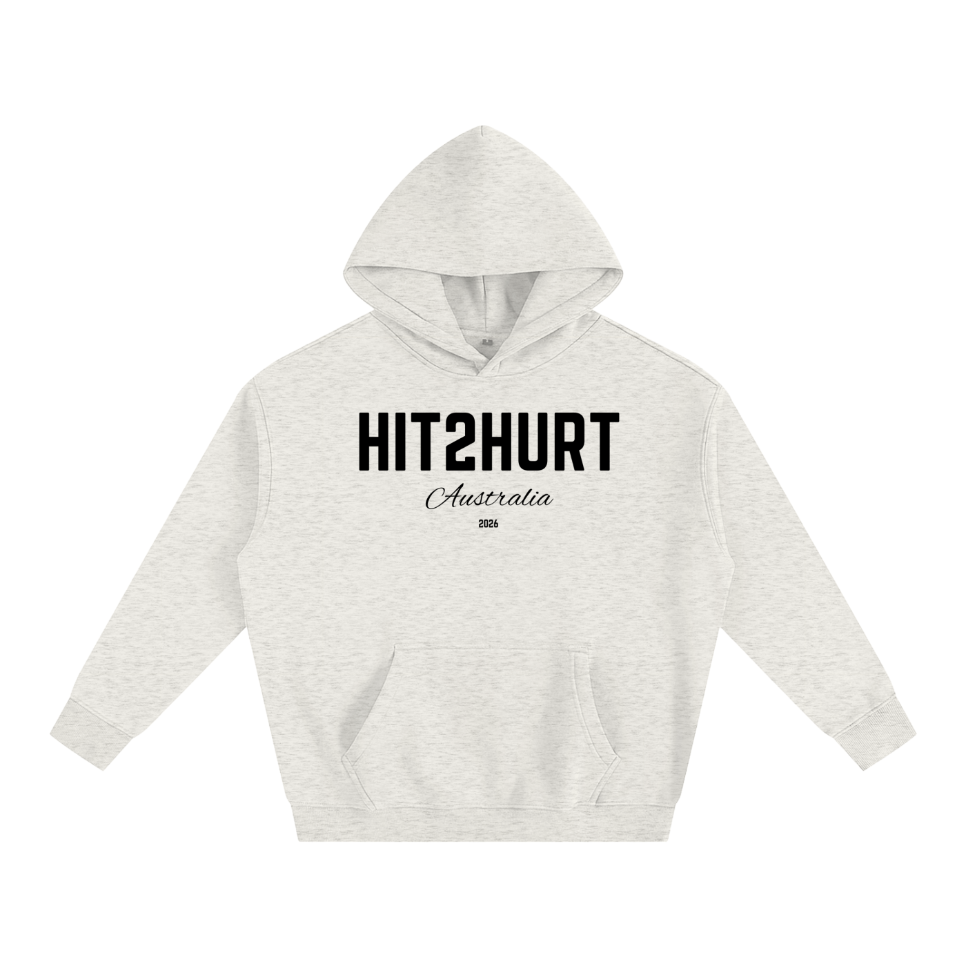 HIT2HURT 'Australia' Oversized Fleeced Hoodie ODMPOD