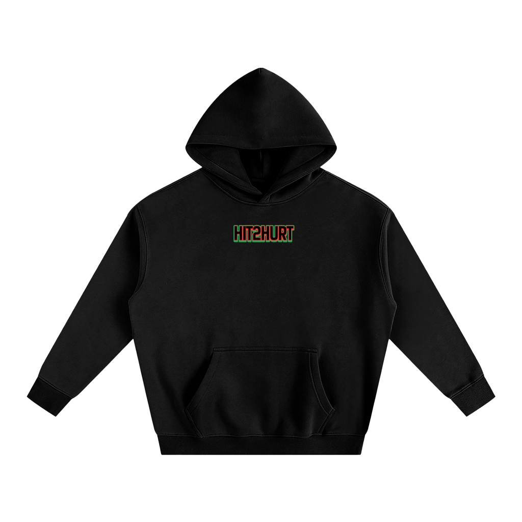 HIT2HURT X SOUTH SYDNEY Oversized Fleeced Hoodie ODMPOD