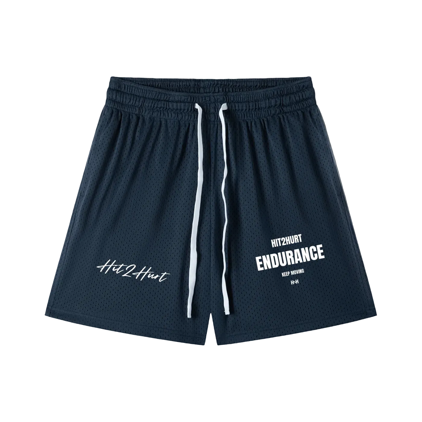 HIT2HURT 'Endurance' Mesh Drawstring Shorts - HIT2HURT