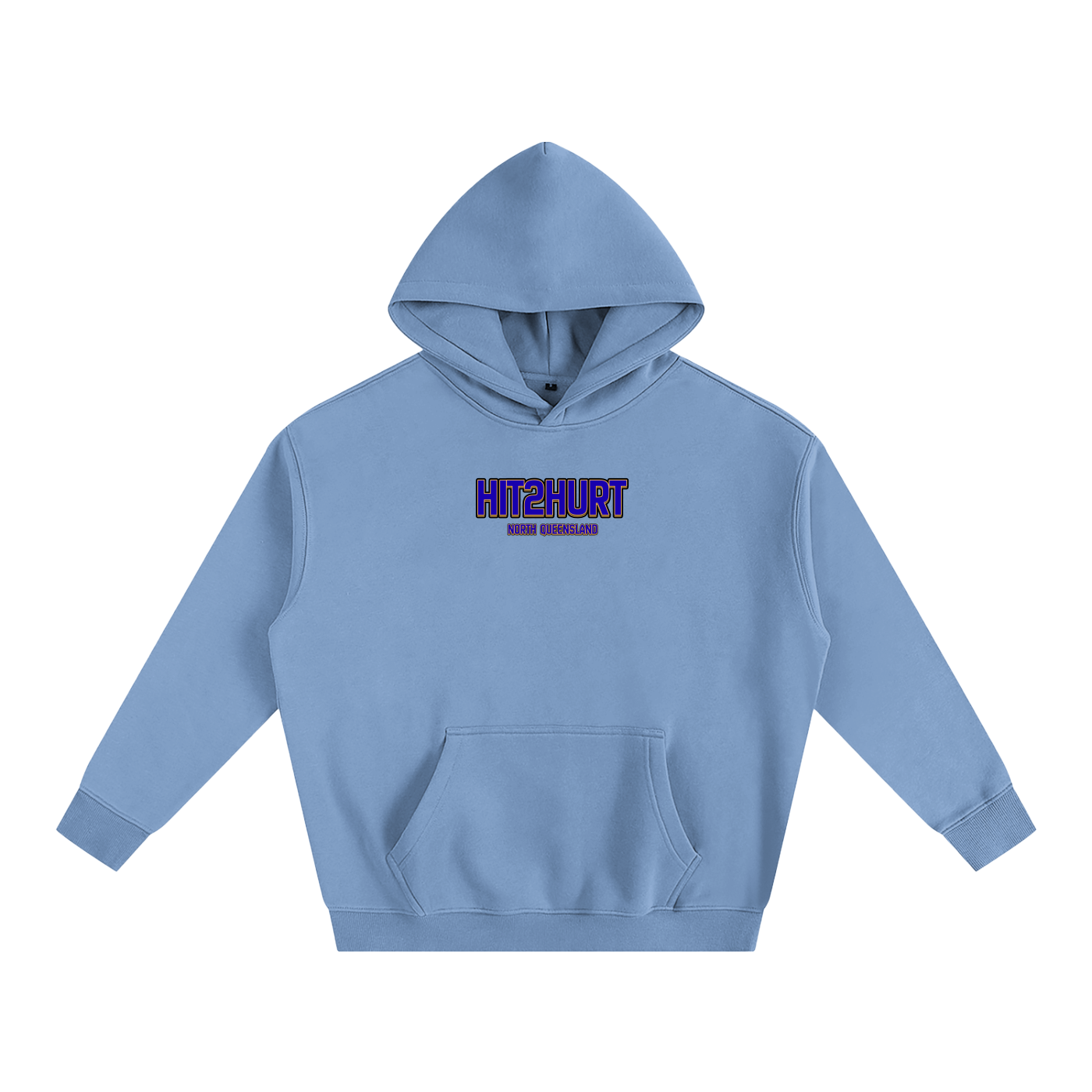HIT2HURT X NORTH QUEENSLAND  Oversized Fleeced Hoodie ODMPOD