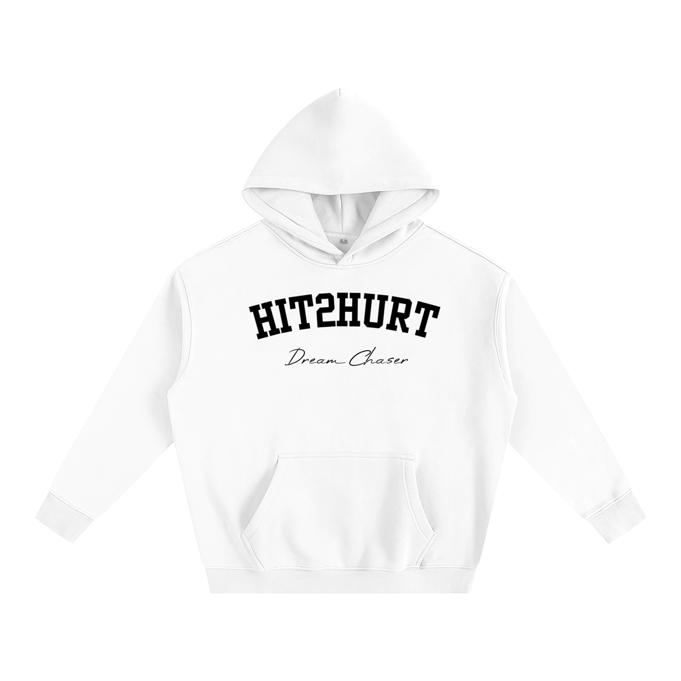 HIT2HURT 'Dream Chaser' Oversized Fleeced Hoodie - HIT2HURT