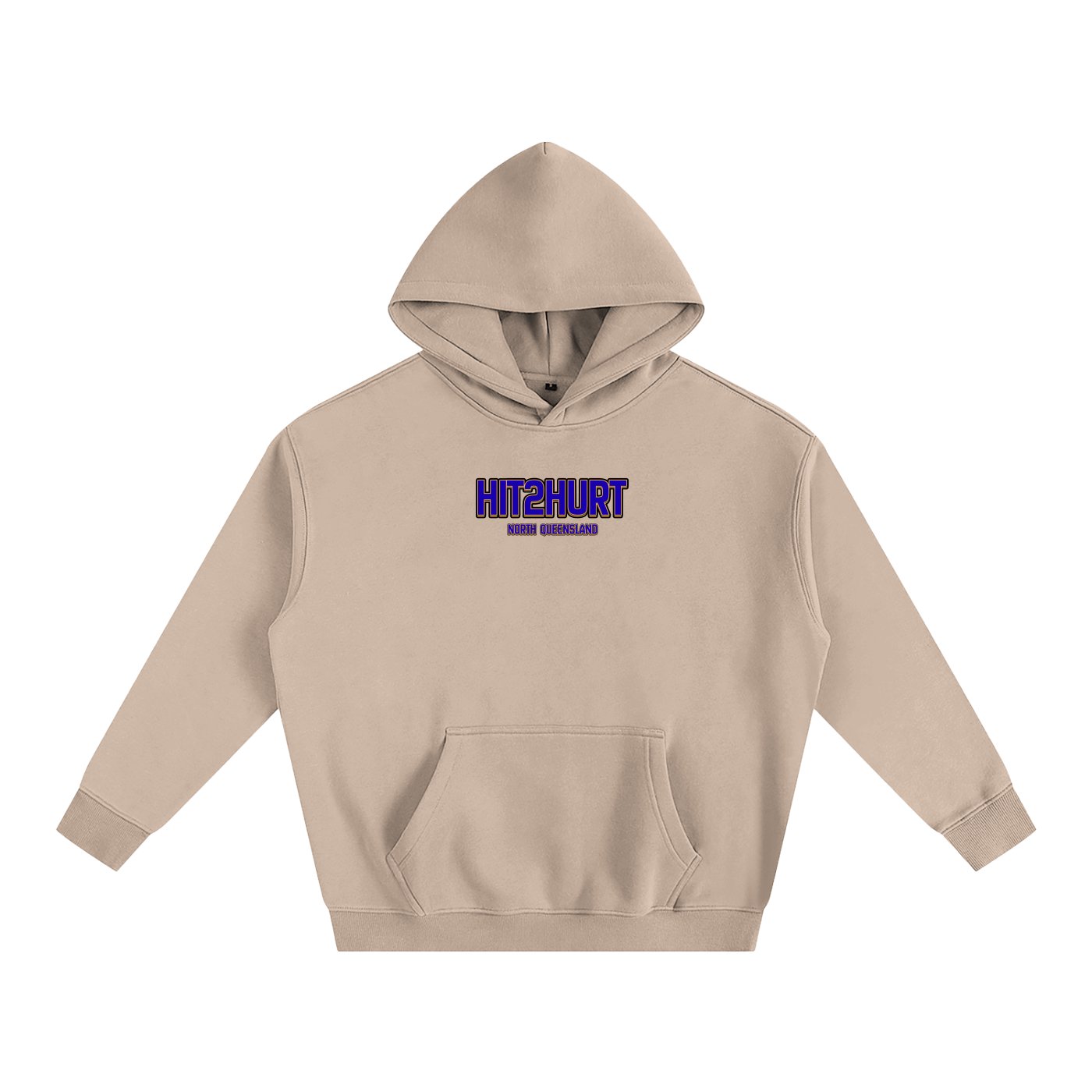 HIT2HURT X NORTH QUEENSLAND  Oversized Fleeced Hoodie ODMPOD
