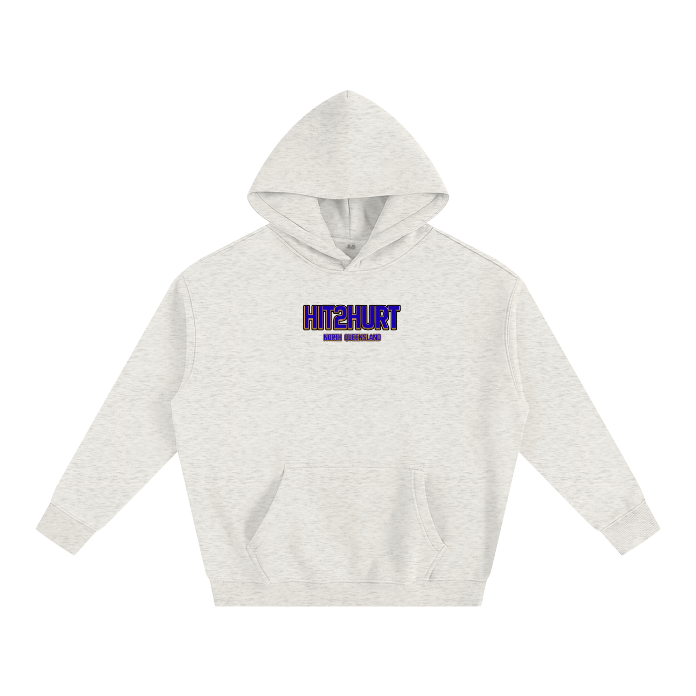 HIT2HURT X NORTH QUEENSLAND  Oversized Fleeced Hoodie ODMPOD