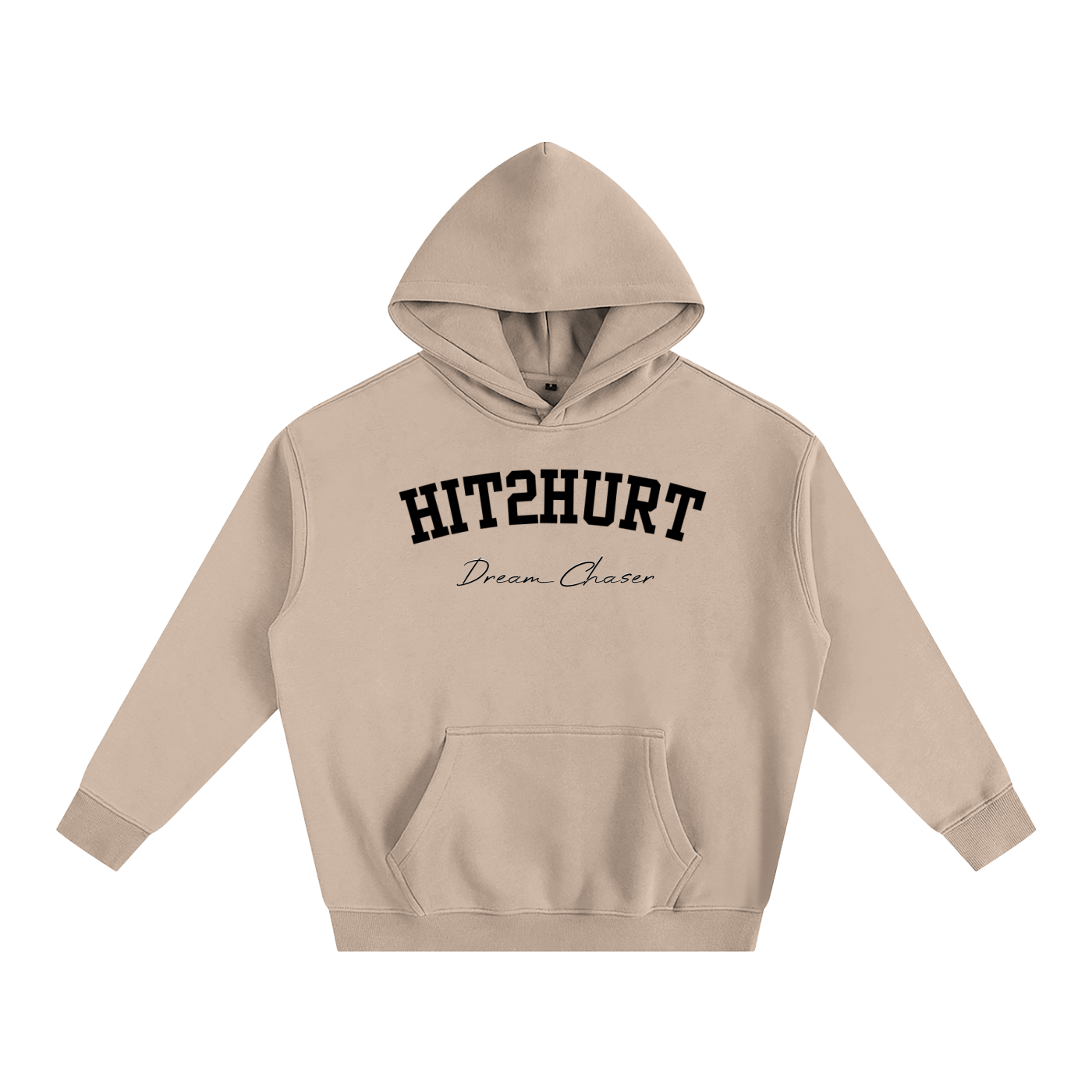 HIT2HURT 'Dream Chaser' Oversized Fleeced Hoodie - HIT2HURT