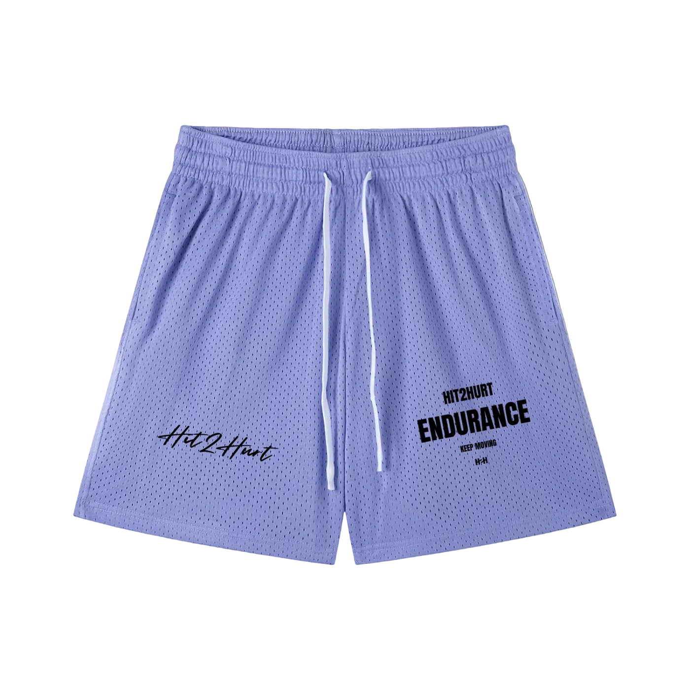 HIT2HURT 'Endurance' Mesh Drawstring Shorts - HIT2HURT