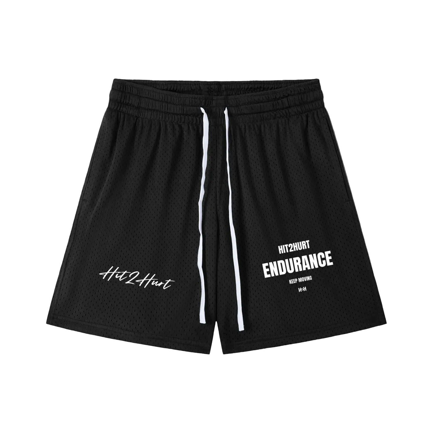 HIT2HURT 'Endurance' Mesh Drawstring Shorts - HIT2HURT