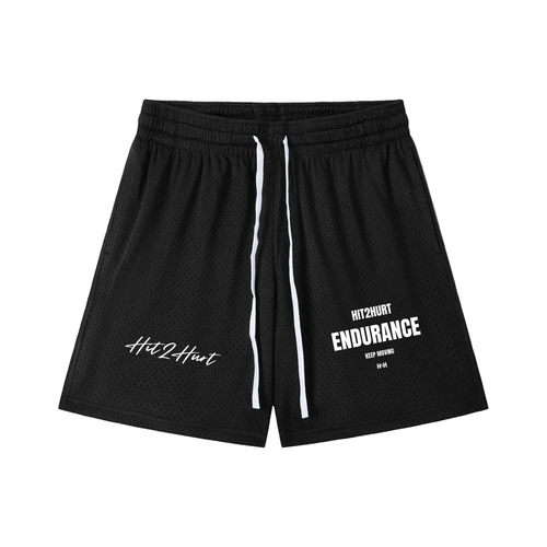 HIT2HURT 'Endurance' Mesh Drawstring Shorts - HIT2HURT