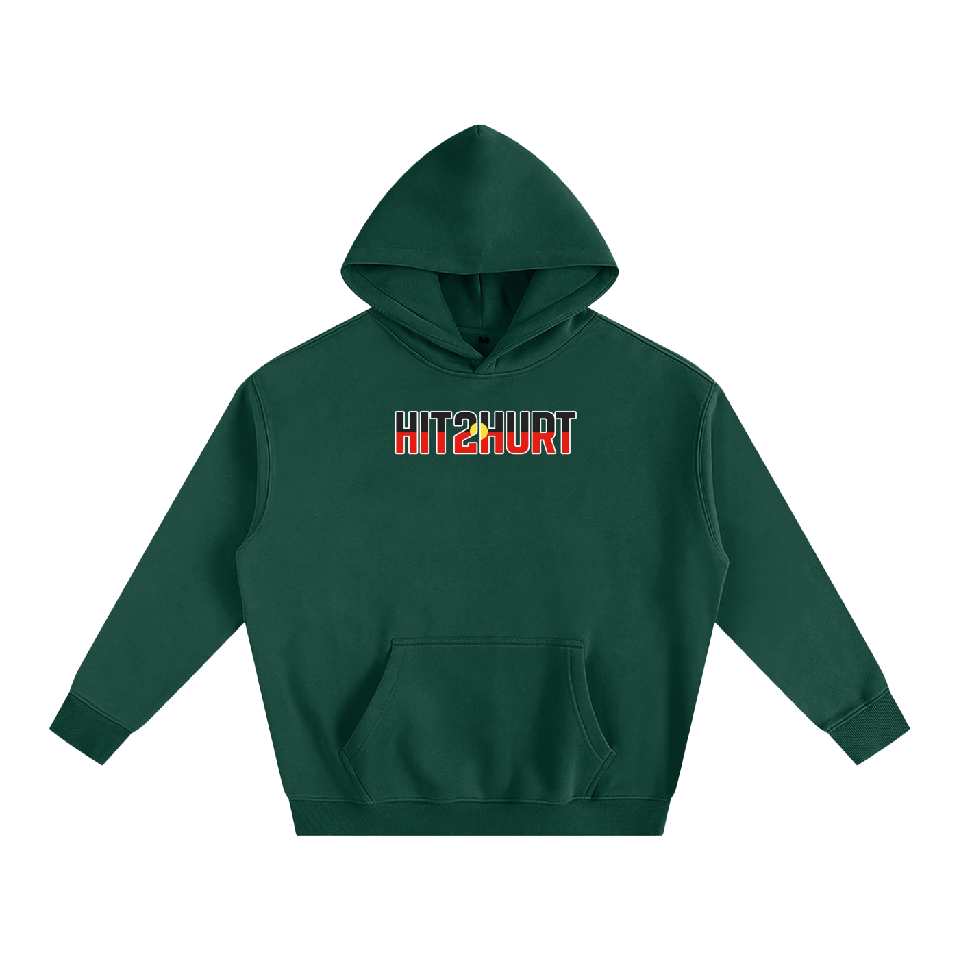HIT2HURT 'Aboriginal All-Stars' Oversized Fleeced Hoodie ODMPOD