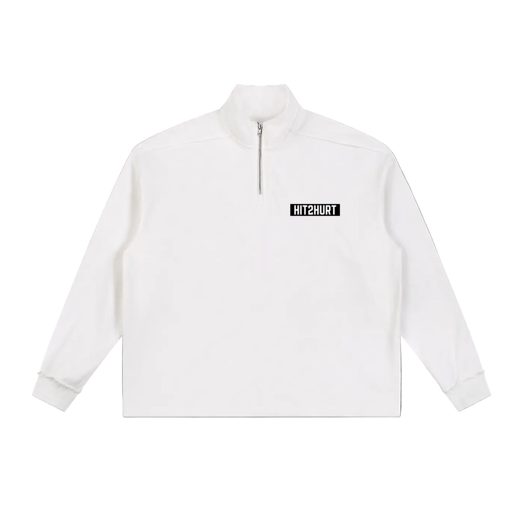 HIT2HURT Edition 2 Half-Zip Fleece Sweatshirt - HIT2HURT