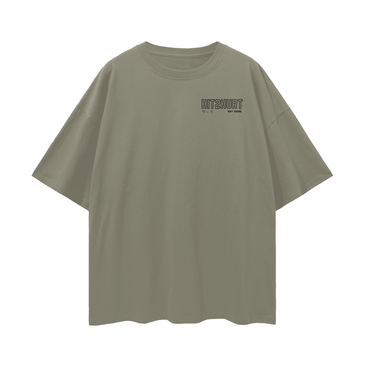 HIT2HURT 'Rugby Nation' Essential Oversized T-Shirt ODMPOD