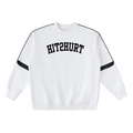 HIT2HURT Edition 3 Oversized Crewneck Taped Sweatshirt - HIT2HURT