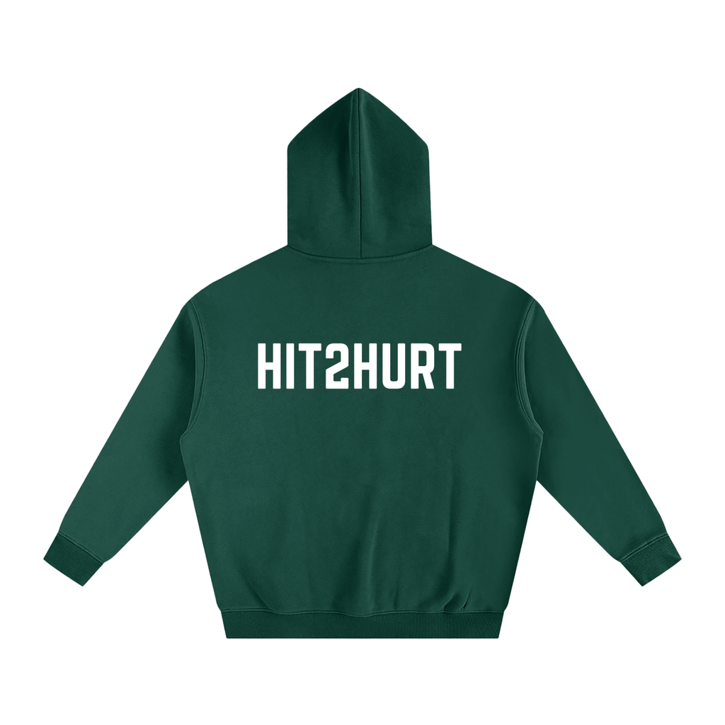 HIT2HURT Edition 1 Oversized Fleeced Hoodie - HIT2HURT