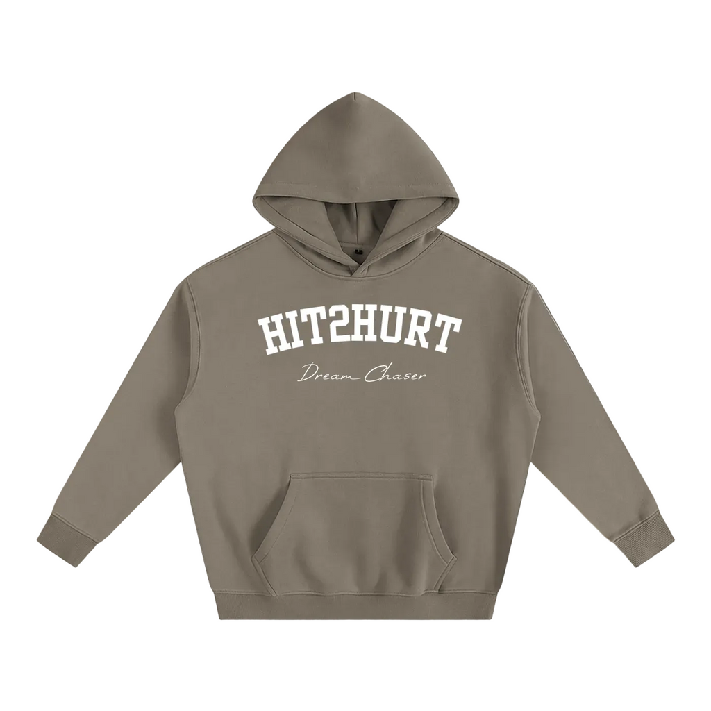 HIT2HURT 'Dream Chaser' Oversized Fleeced Hoodie - HIT2HURT