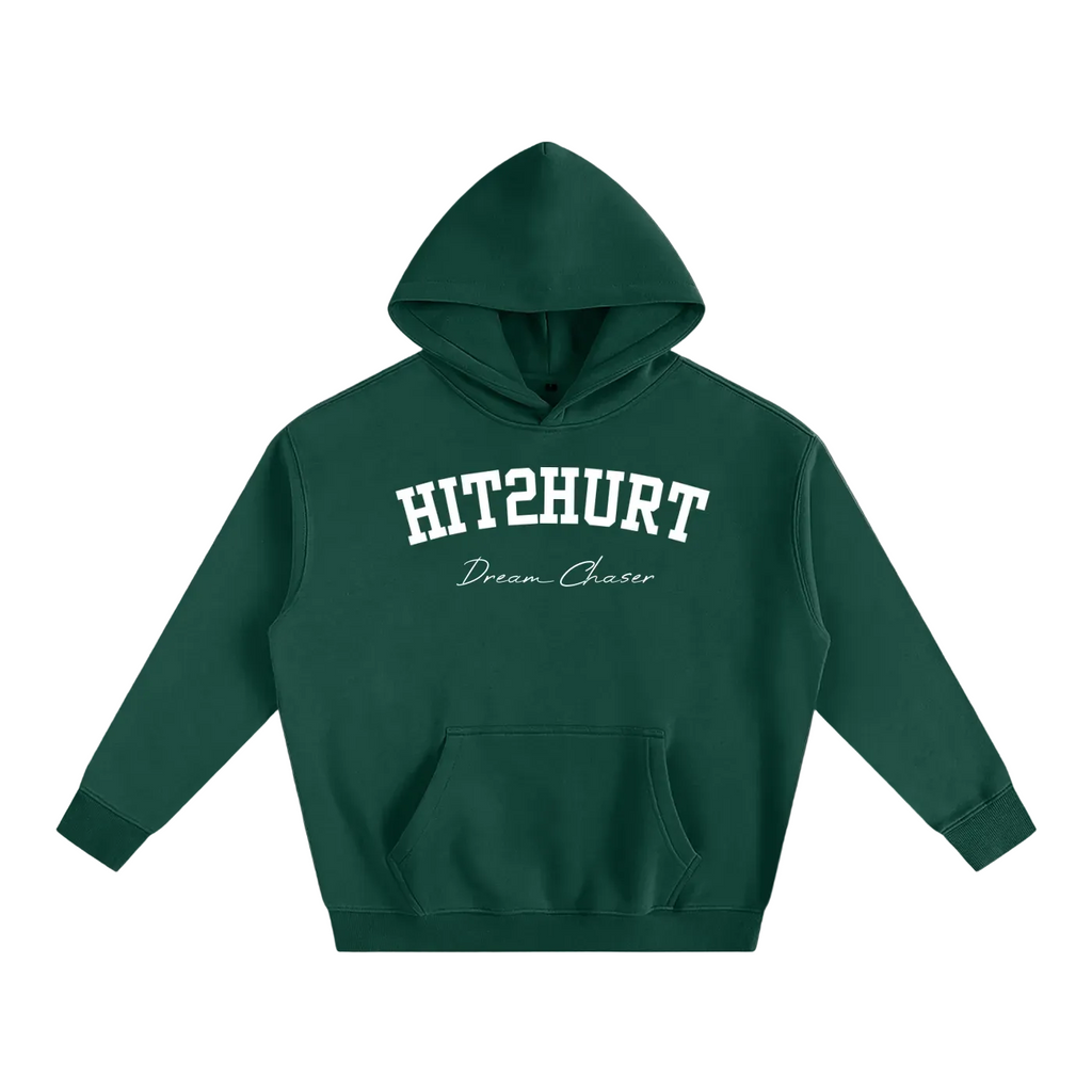 HIT2HURT 'Dream Chaser' Oversized Fleeced Hoodie - HIT2HURT