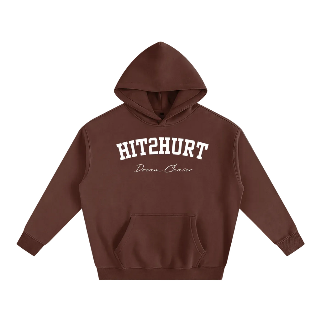 HIT2HURT 'Dream Chaser' Oversized Fleeced Hoodie - HIT2HURT