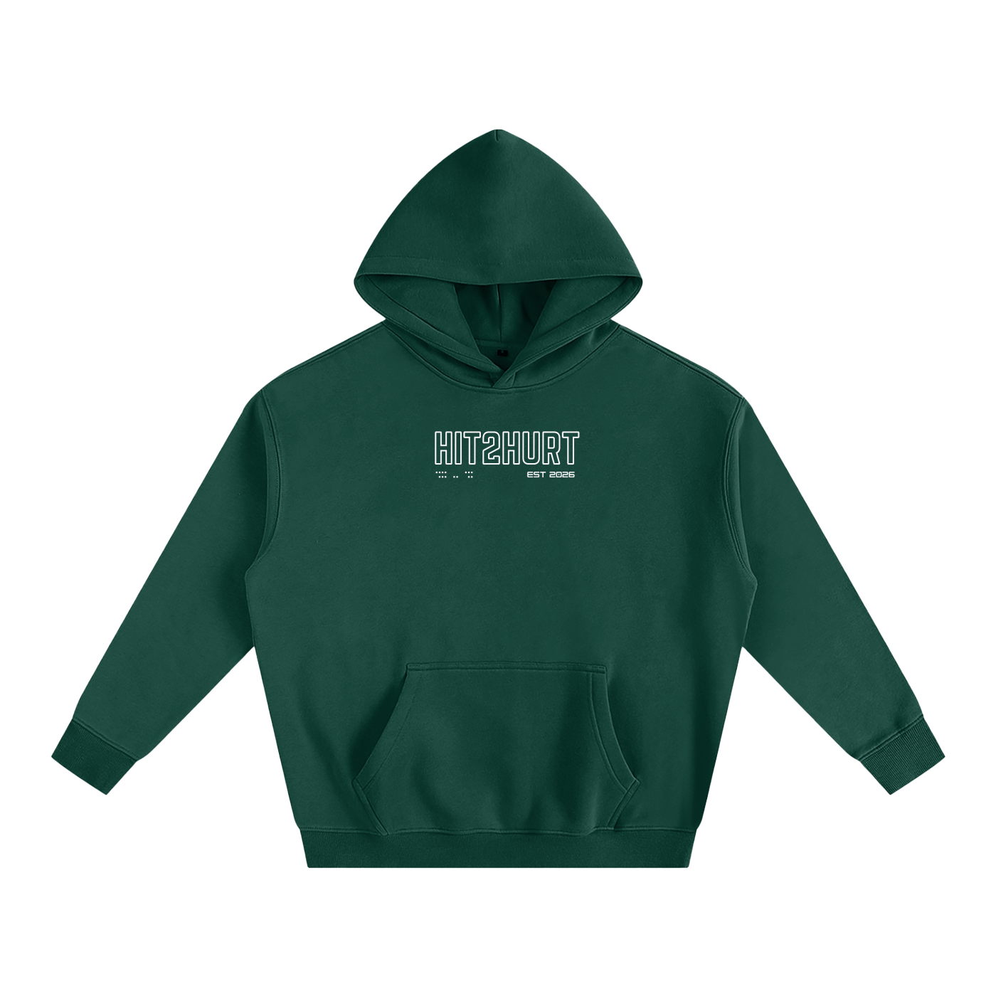 HIT2HURT 'Rugby Nation' Oversized Fleeced Hoodie ODMPOD