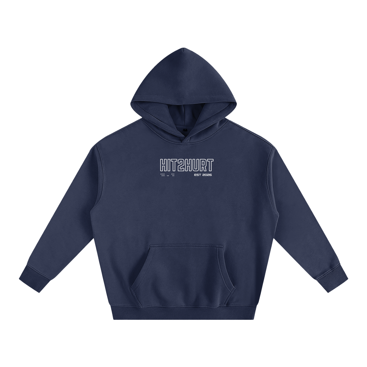 HIT2HURT 'Rugby Nation' Oversized Fleeced Hoodie ODMPOD