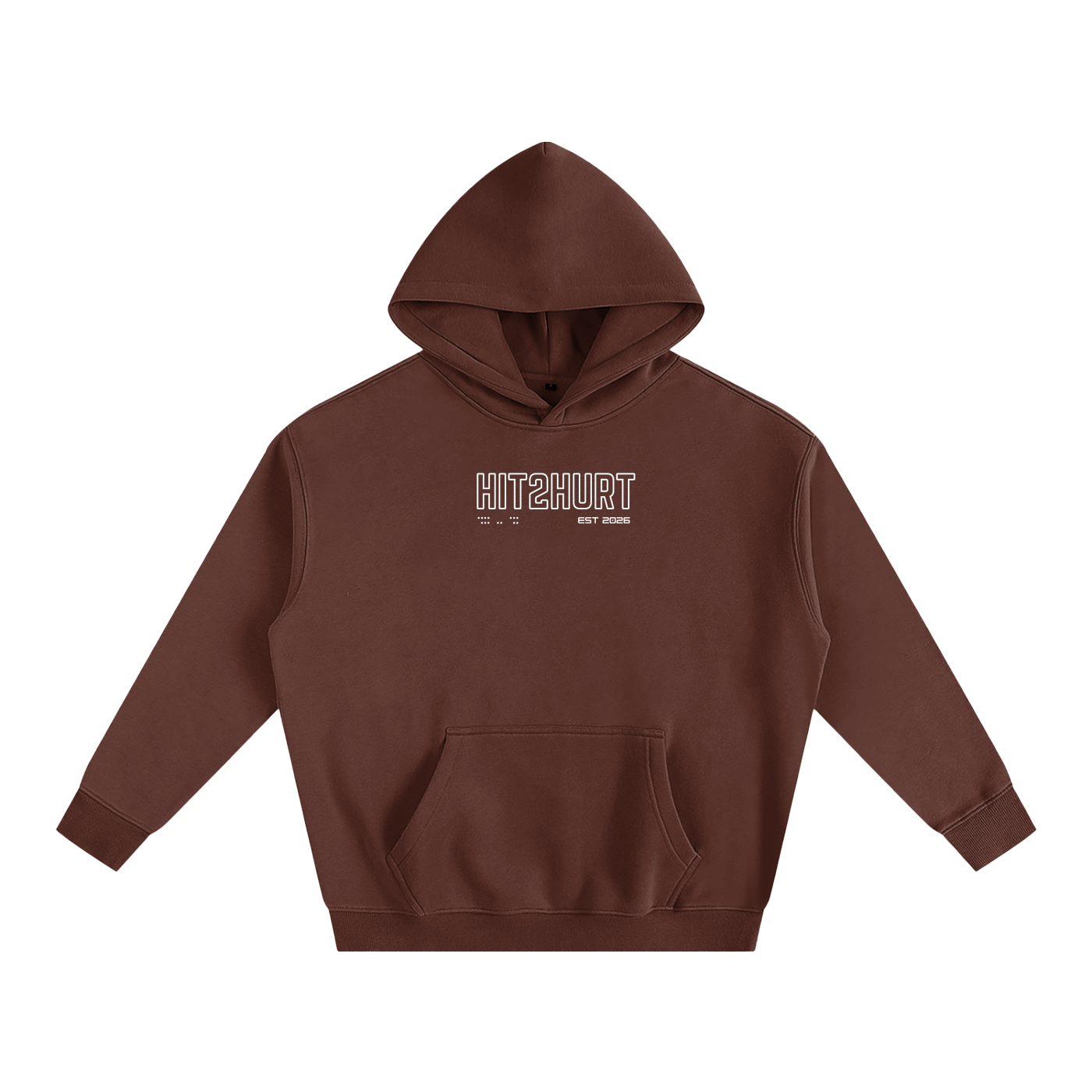 HIT2HURT 'Rugby Nation' Oversized Fleeced Hoodie ODMPOD