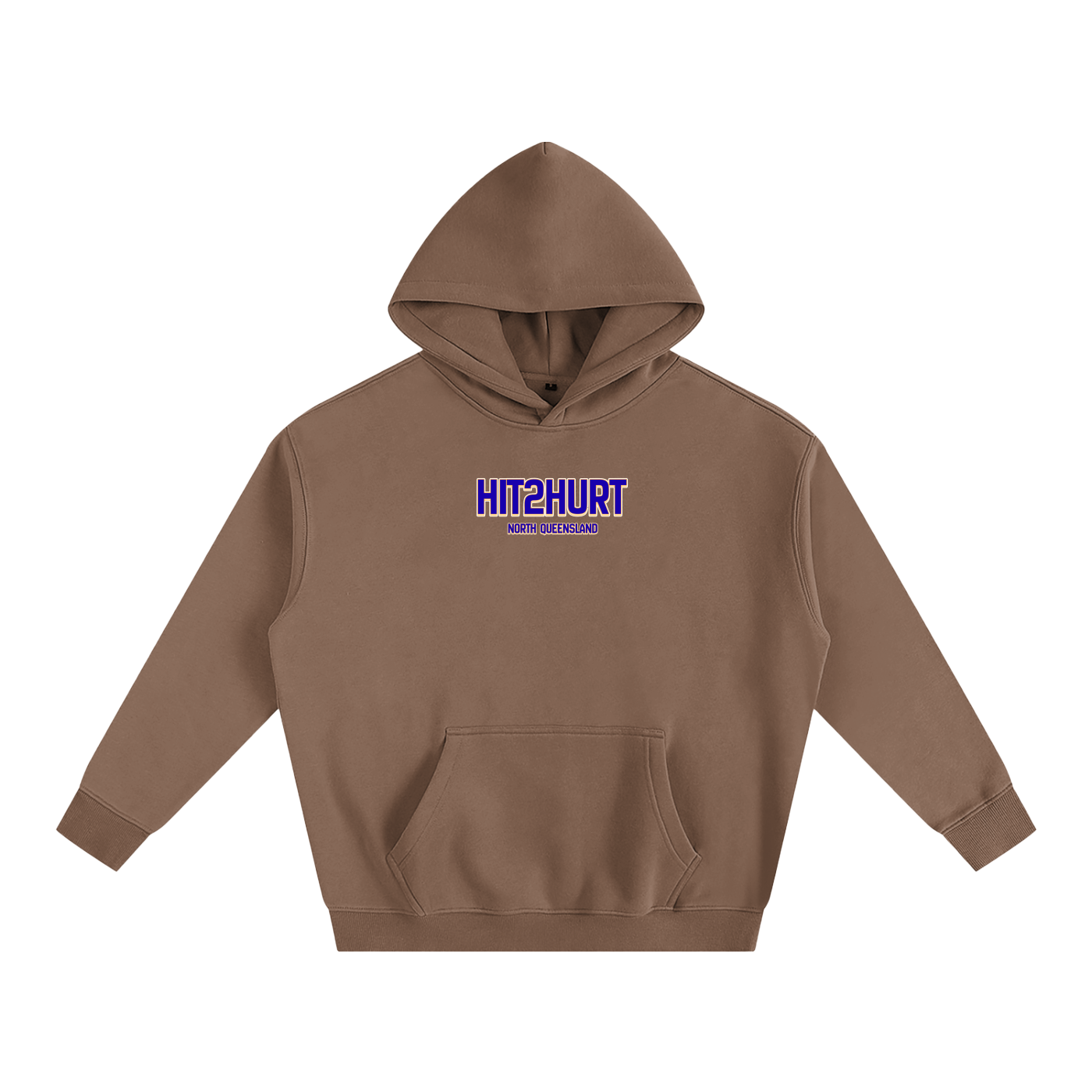 HIT2HURT X NORTH QUEENSLAND  Oversized Fleeced Hoodie ODMPOD