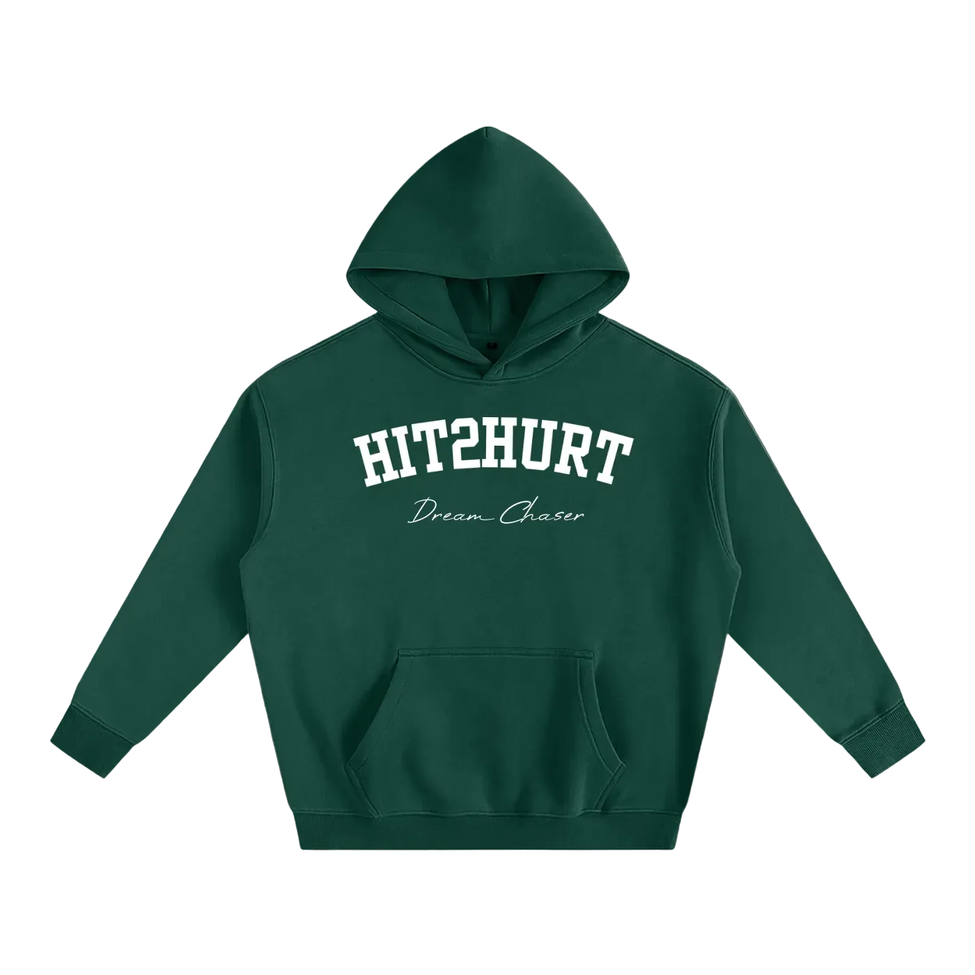 HIT2HURT 'Dream Chaser' Oversized Fleeced Hoodie - HIT2HURT