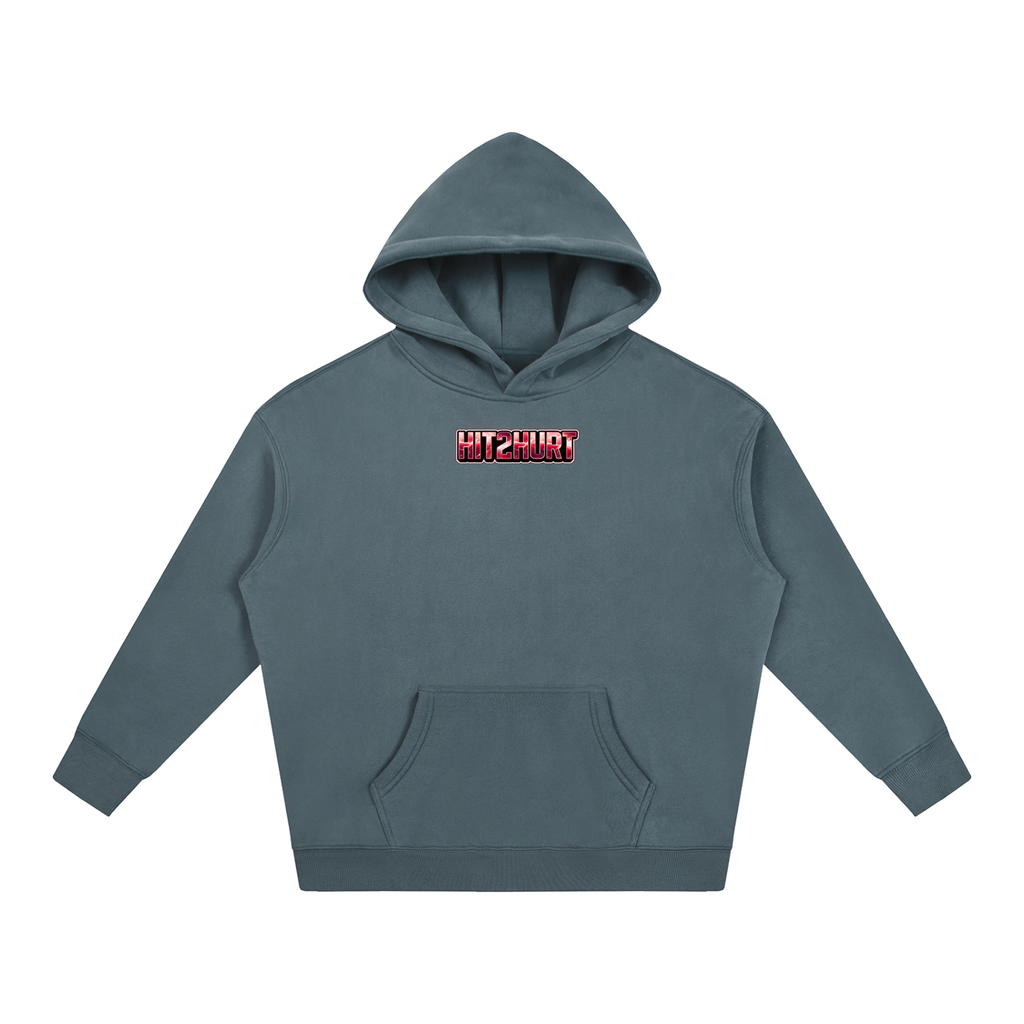 HIT2HURT X QLD MAROONS Oversized Fleeced Hoodie ODMPOD