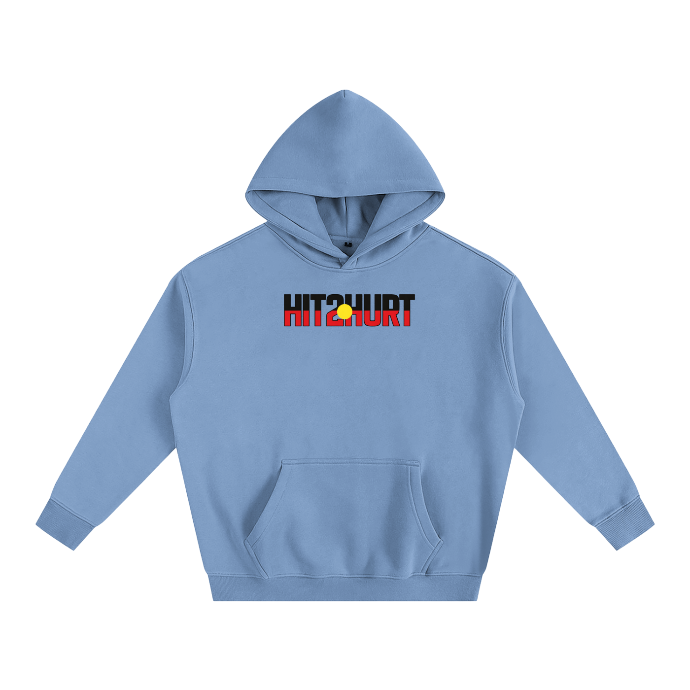 HIT2HURT 'Aboriginal All-Stars' Oversized Fleeced Hoodie ODMPOD