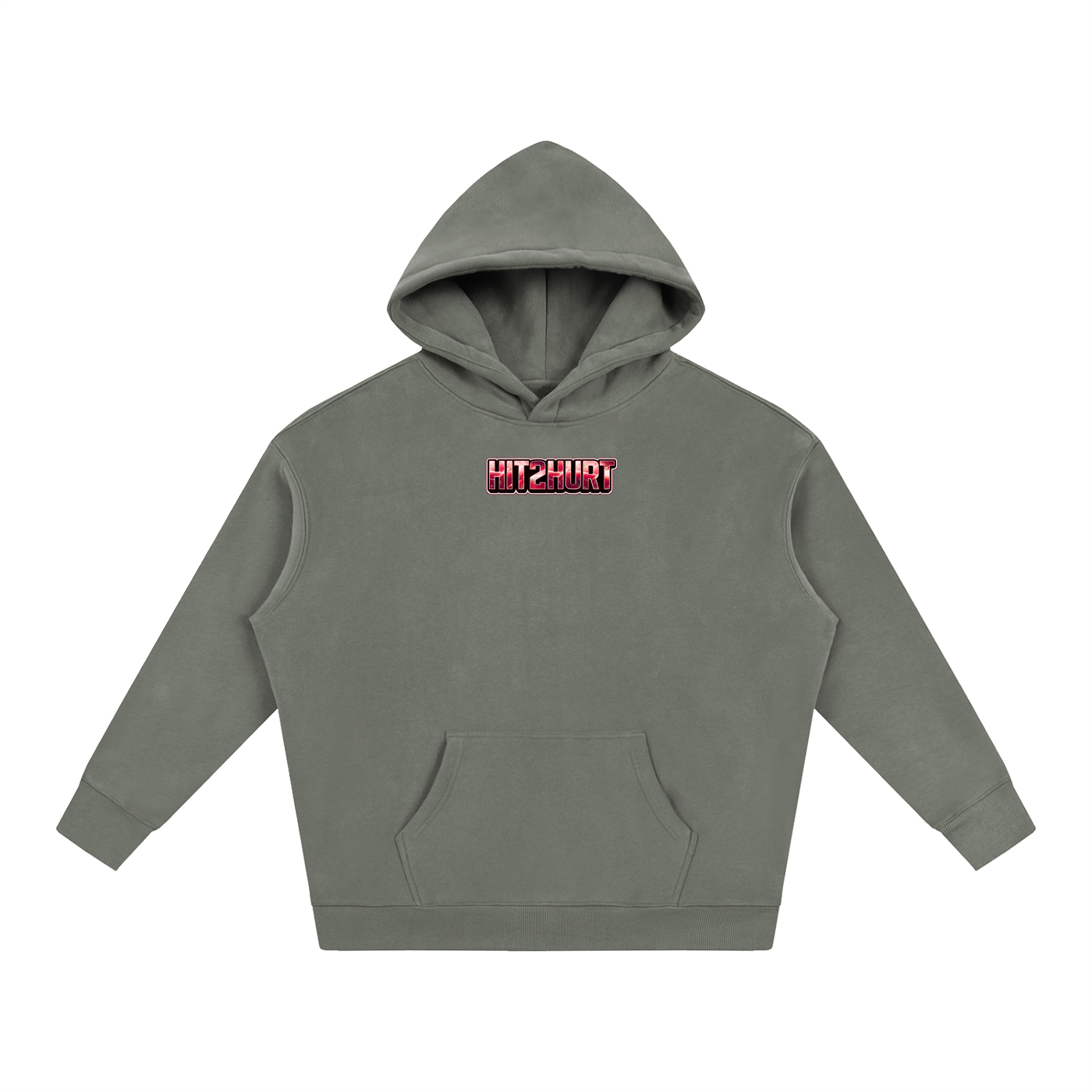 HIT2HURT X QLD MAROONS Oversized Fleeced Hoodie ODMPOD