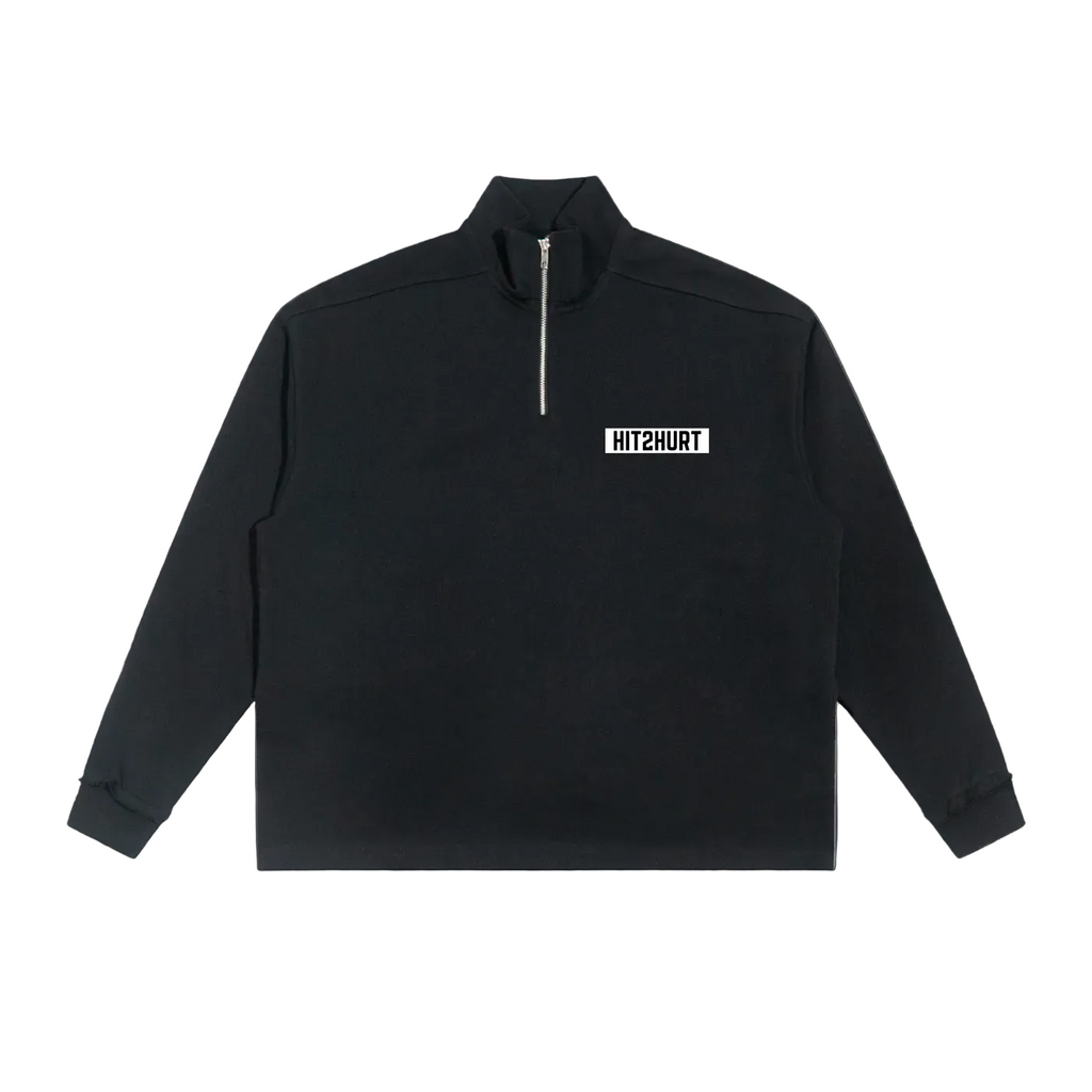 HIT2HURT Edition 2 Half-Zip Fleece Sweatshirt - HIT2HURT