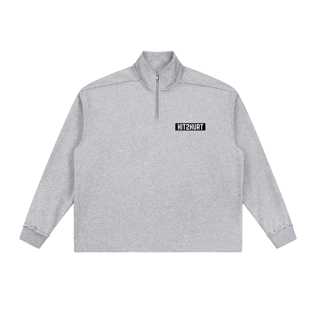 HIT2HURT Edition 2 Half-Zip Fleece Sweatshirt - HIT2HURT