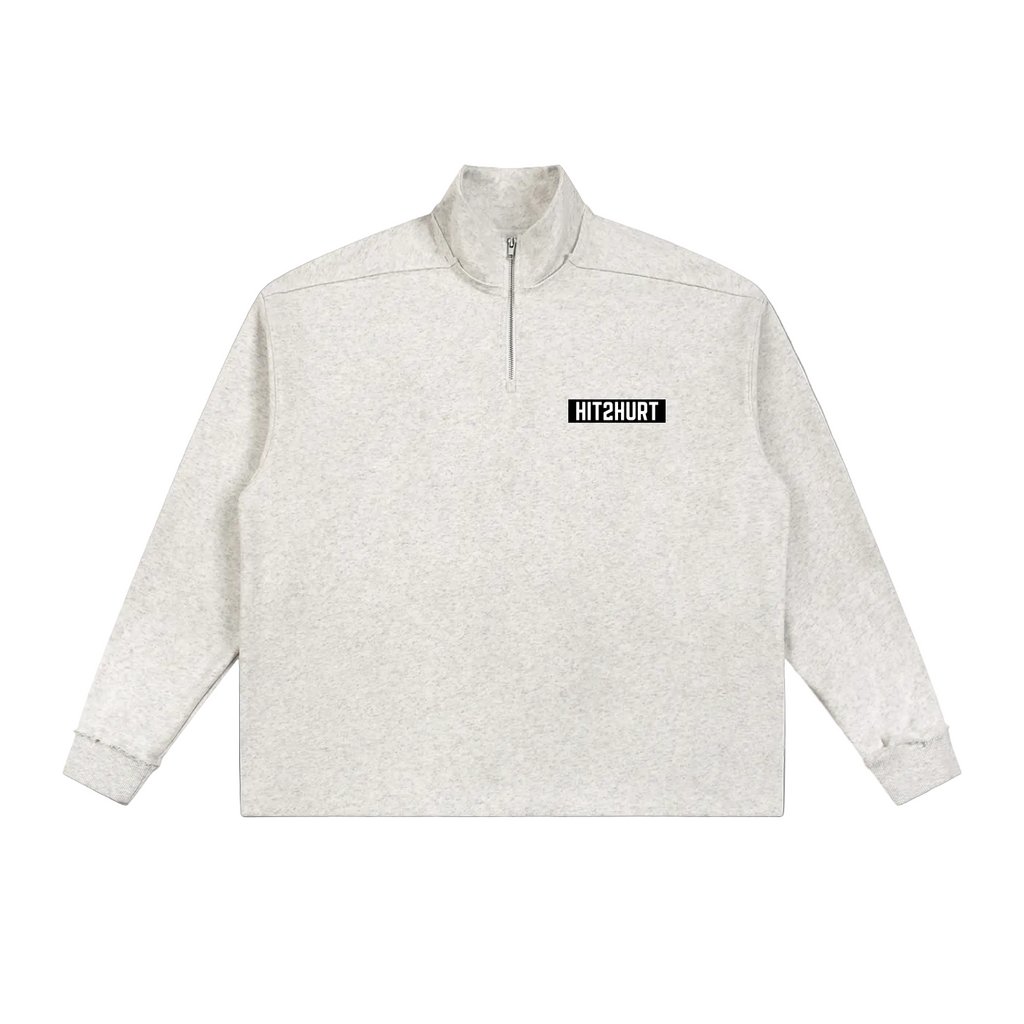HIT2HURT Edition 2 Half-Zip Fleece Sweatshirt - HIT2HURT