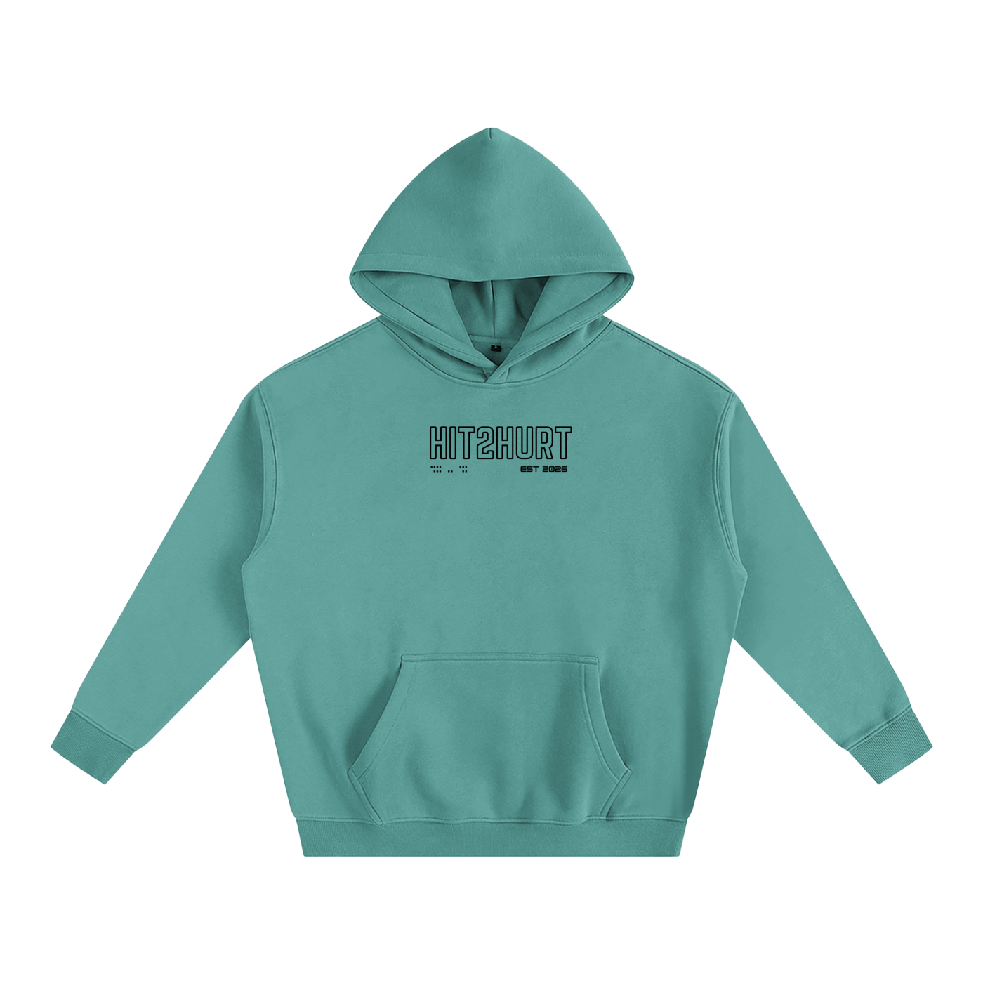 HIT2HURT 'Rugby Nation' Oversized Fleeced Hoodie ODMPOD