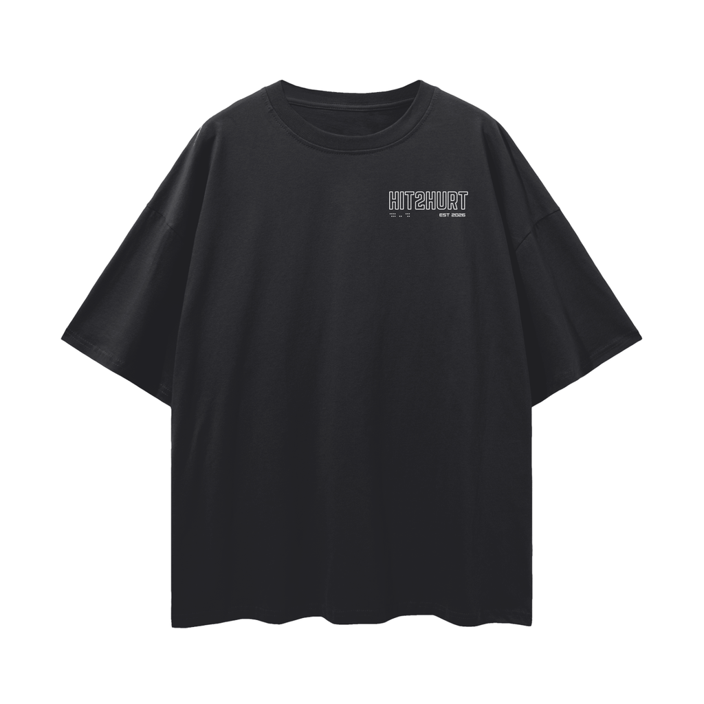HIT2HURT 'Rugby Nation' Essential Oversized T-Shirt ODMPOD