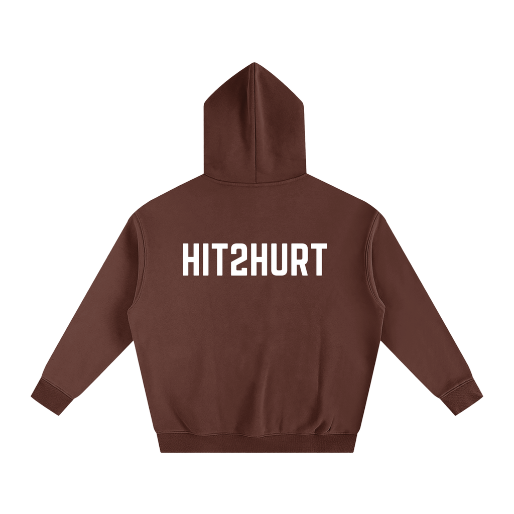 HIT2HURT Edition 1 Oversized Fleeced Hoodie - HIT2HURT