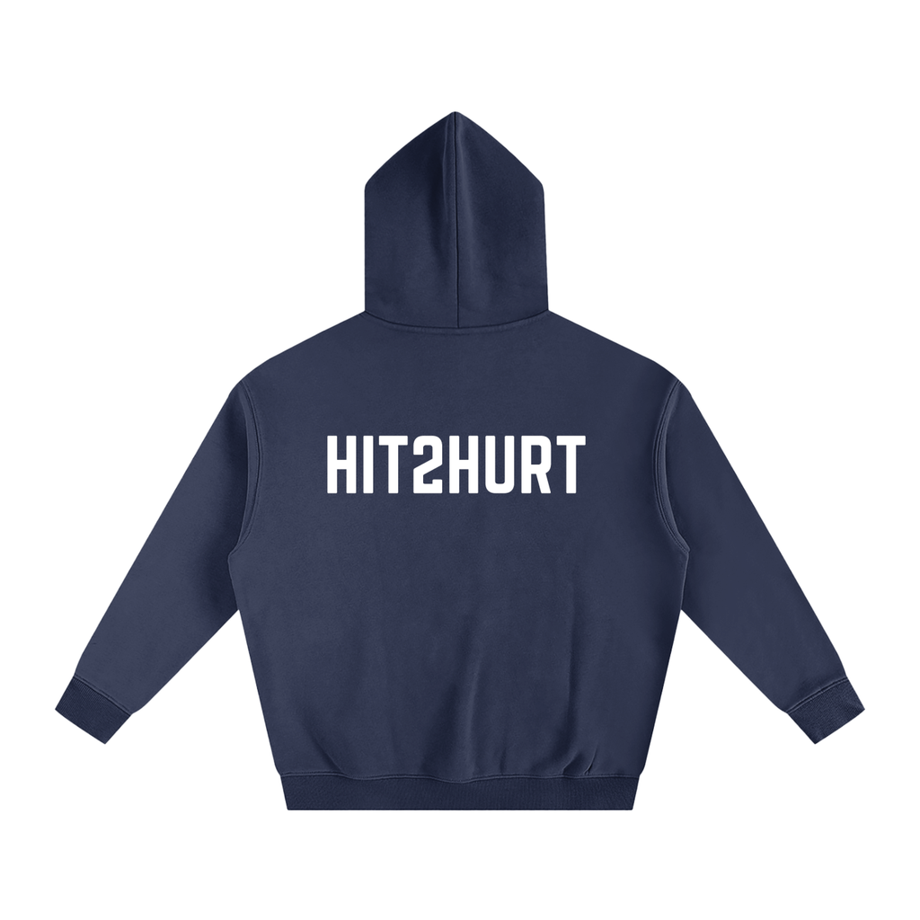 HIT2HURT Edition 1 Oversized Fleeced Hoodie - HIT2HURT
