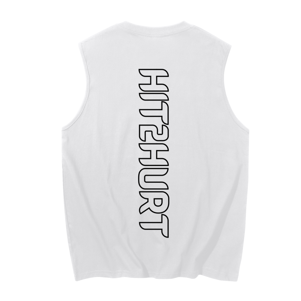 HIT2HURT Original Sleeveless Cotton Singlet - HIT2HURT