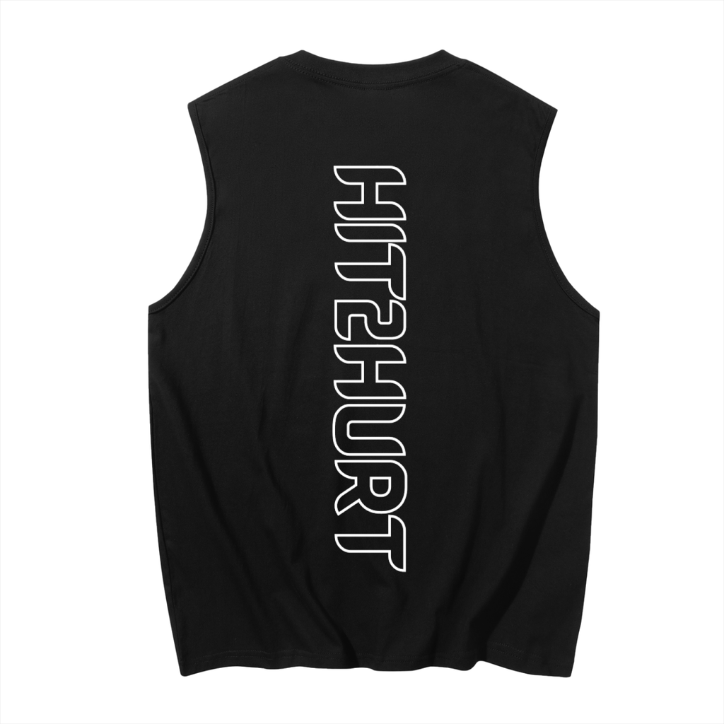 HIT2HURT Original Sleeveless Cotton Singlet - HIT2HURT