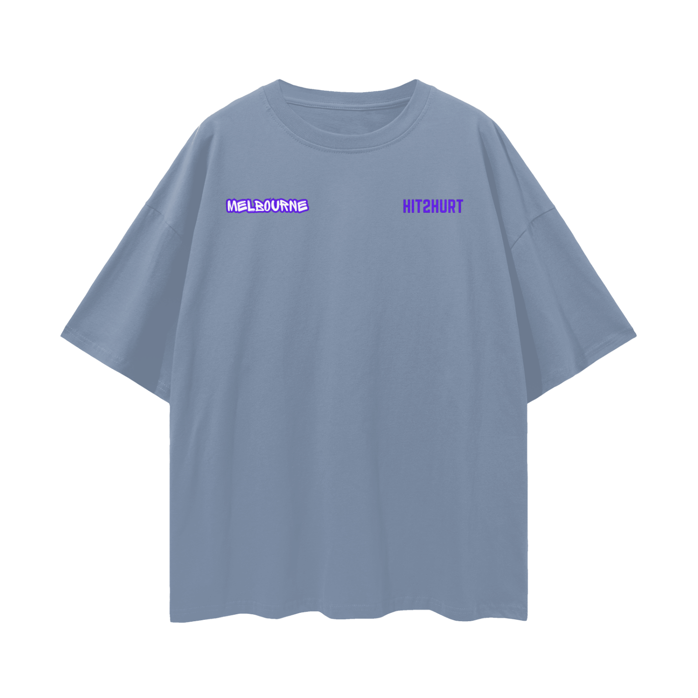 HIT2HURT X MELBOURNE Essential Oversized T-Shirt ODMPOD