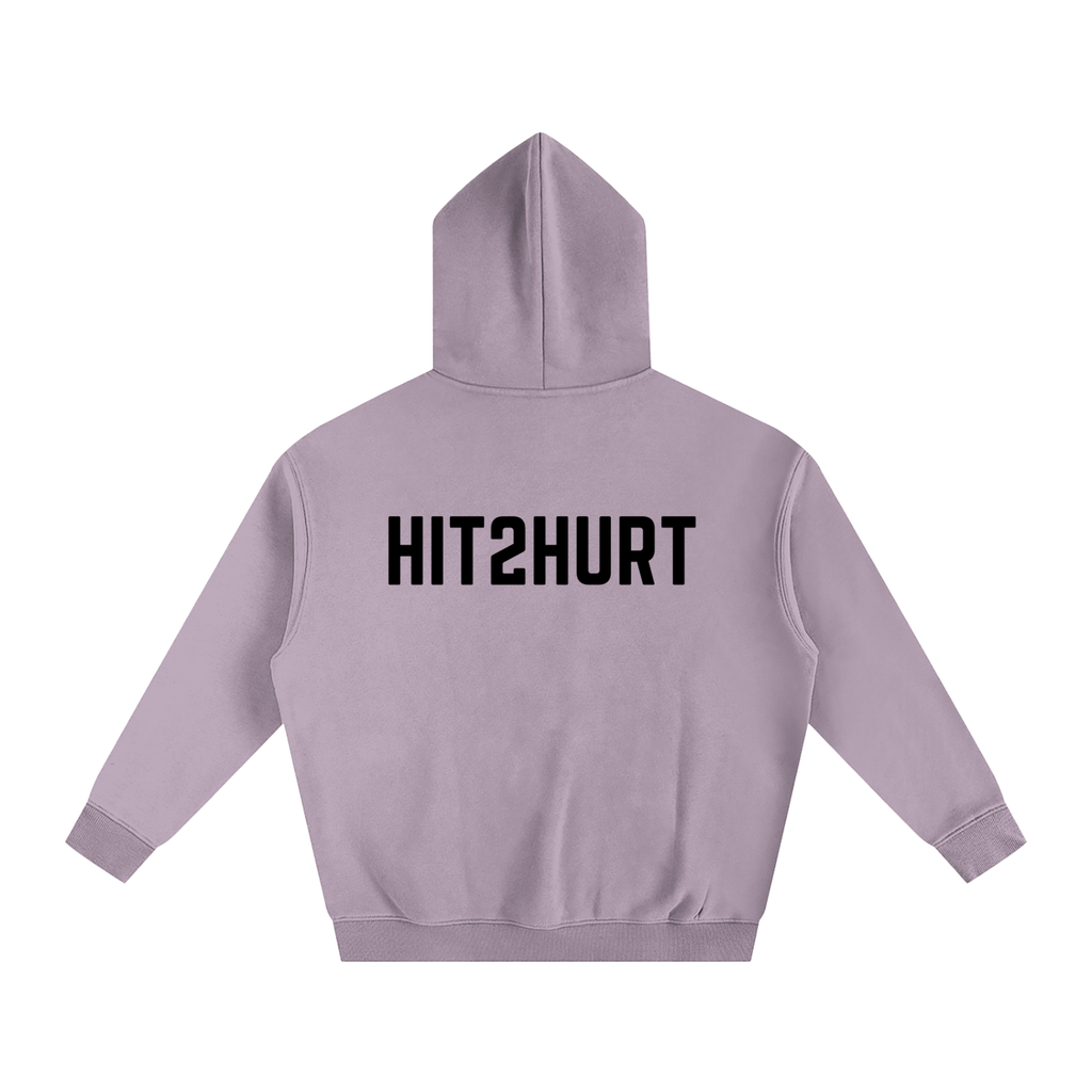 HIT2HURT Edition 1 Oversized Fleeced Hoodie - HIT2HURT